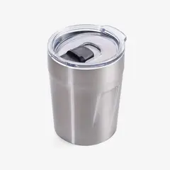 TROIKA - Vaso Térmico Para Expreso 5 Oz Plata