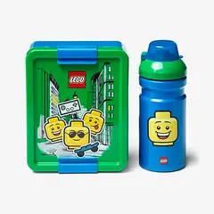 ROOM COPENHAGEN - Set Nino Lonchera Lego Verde