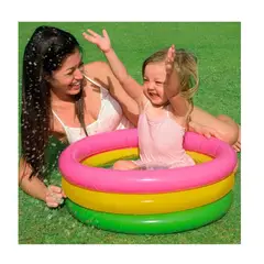GENERICO - Piscina inflable para niños pequeños bebes de 61x22 cm