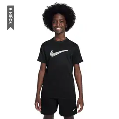 NIKE - Camiseta Trophy23 Niño-Negro
