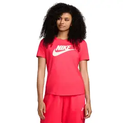 NIKE - Camiseta Sportswear Essentials Mujer-Rojo