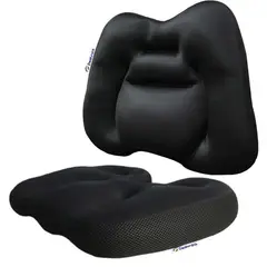 DESKNZA - Combo Coccix-Coxis Advanced Fit Cojín Para Sentarse MARCA