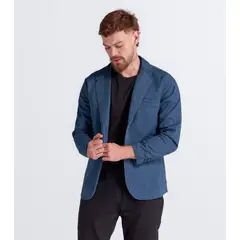 UNSER - Blazer Unicolor Con Bolsillos
