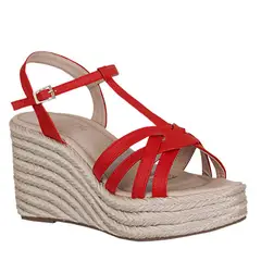 FRATTINI - Plataforma de Mujer marca en Color ROJO  SAND0701