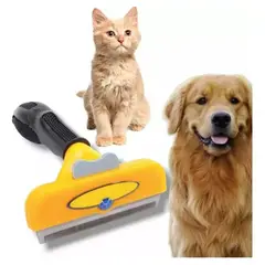 GENERICO - Cepillo Peine Deslanador Removedor Pelo Suelto Limpia Perros