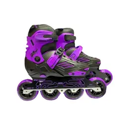 SPORT RUNNER - Patines Semi Profesional Bota Dura Morados XL