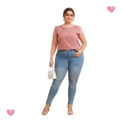 ABC - Blusa Tallas Grandes Juveniles Gorditas Moda 3xl 4xl