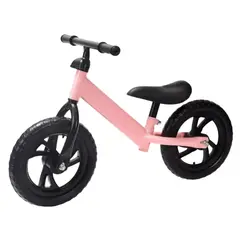 GENERICO - Bicicleta de impulso para niños Rosa ruedas plástico