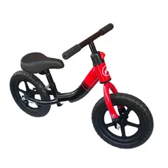 GENERICO - Bicicleta de impulso para niños Rojo ruedas plastico