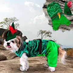 COMPRALOENCASA COM - Disfraz Peter Pan Perro Gato Mascotas Halloween GD01PPAN