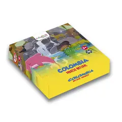 JUGANDO Y EDUCANDO - Rompecabezas Colombia Paraíso Natural 100 Piezas Para Niños