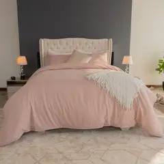 AMARE HOME - Duvet cover Amaranto Sencillo - Colección Pastello.