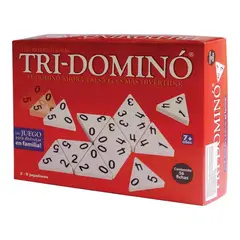 JUGANDO Y EDUCANDO - Juego De Mesa Estrategia Tri-dominó Para Adultos Familia