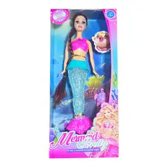 GENERICO - Muñeca Sirena Cola Sirena Tortuga Juguete Niñas Interactivo