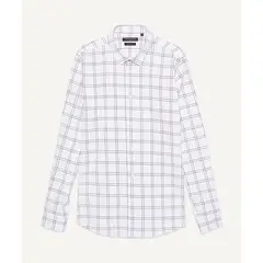 SEVEN SEVEN - Camisa Para Hombre Manga Larga Color Blanco Marca #45011900