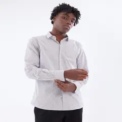 SEVEN SEVEN - Camisa Para Hombre Manga Larga Color Cafe Marca #45011899