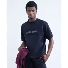 SEVEN SEVEN - Camiseta Para Hombre Manga Corta Color Negro Marca #45092472