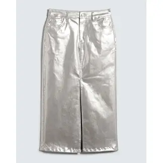 SEVEN SEVEN - Falda Para Mujer Largo Color Plata Marca #28140875