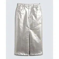 SEVEN SEVEN - Falda Para Mujer Largo Color Plata Marca #28140875