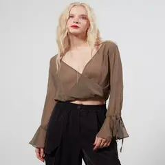 SEVEN SEVEN - Blusa Para Mujer Manga Larga Color Verde Marca #28123852