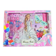 GENERICO - Muñeca Vestidos Elegante Antifaz Accesorios Vestidos Juguete