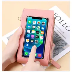 BOLSOS Y ACCESORIOS MB - BOLSO MANOS LIBRES DE MUJER PARA CELUALR Y DOCUMENTOS