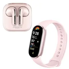 XIAOMI - Combo Xiaomi: Smartwatch Smart Band 9 + Buds 6 Active Rosa