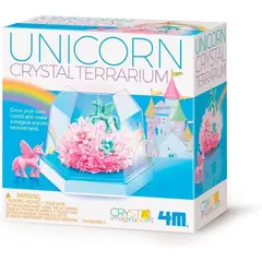 4M - KIT UNICORNIO MÁGICO CULTIVA CRISTALES Y CREA UN TERRARIO