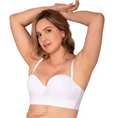 HABY - Brasier Strapless Espalda Ancha