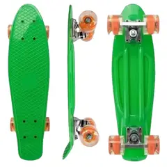 GENERICO - Patineta Skate Penny Mini Long Board Llanta Goma Con Luces