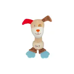 MUNDO BEBE - Sonajero peluche llamadientes bebe niño niña estimulacion
