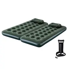BESTWAY - Colchon Inflable Doble + Almohadas Inflador