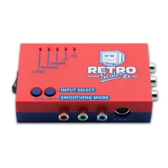 GENERICO - Retroscaler2x Adaptador Av S-Video YPBPR a Hdmi para NES N64 SS