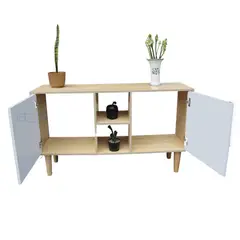 MAOS - MUEBLE CENTRO ENTRETENIMIENTO ESTILO CENTINELA