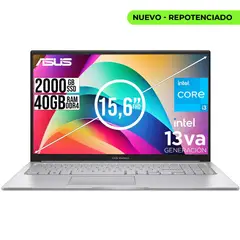 ASUS - PORTATIL VIVOBOOK INTEL CORE I3-1315U SSD 2TB RAM 40GB 15,6 FULL HD