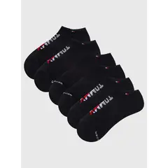 TOMMY HILFIGER - Paquete negro de 3 calcetines athletic
