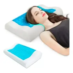 GENERICO - Almohada Cojin De Gel Ortopédica Ergonómica