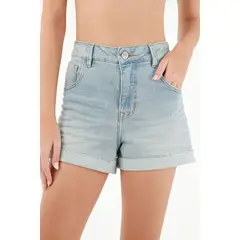 TENNIS - Bermuda azul para mujer