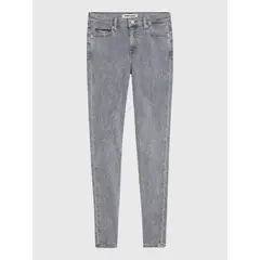 TOMMY HILFIGER - Jeans Gris Nora De Talle Medio Ceñidos para Mujer