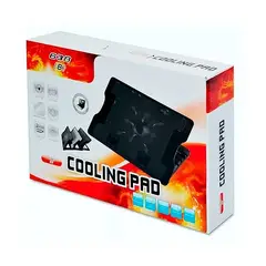 SEISA - Base Refrigerante Portátil 17 5 Nivel 2 Usb Ventilador 14cm