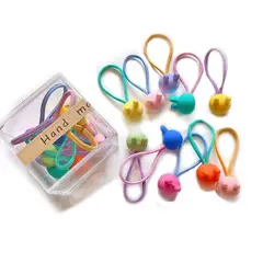 ENFANT'ASY - Banda Moña Caucho Cola Lazo Bamba Liga De Cabello Para Niñas