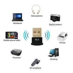 GENERICO - Receptor Usb Bluetooth 5.0
