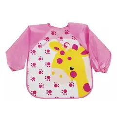 ENFANT'ASY - Babero Delantal Bebés Niños Manga Larga Impermeable