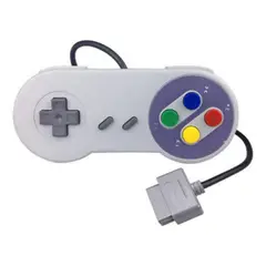 GENERICO - Control Alámbrico Mando Joystick para Super Nintendo SNES