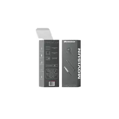 MOVISUN - Audífonos Manos Libres Chacha B4 Con Micrófono color negro