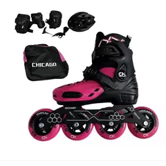 CHICAGO - Kit Patines Semiprofesionales antichoque
