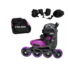 CHICAGO - Kit Patines Semiprofesionales antichoque