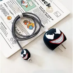 GENERICO - Funda En Silicona Protector De Cargador IPhone Venom