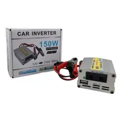 WARRIOR - Inversor Conversor De Corriente Usb De 12v A 110v 150w