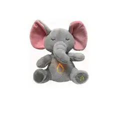 GENERICO - Peluche Juguete Muñeco Elefante Alivio Ansiedad Respira Rela